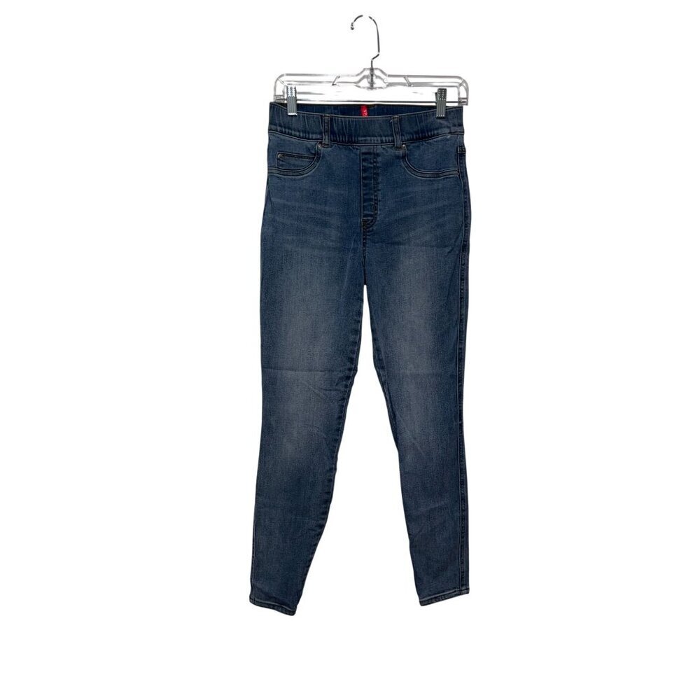 Spanx Blue High-Rise Skinny Stretch Women's Jeans Size Medium